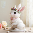 Candle Mold - Reusable Silicone Bunny