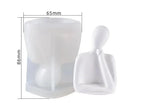 Artistic Family Abstract Body Silicone Candle Molds - House Of Avana