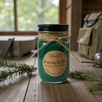 "pine"ing for You Candle | Organic Soy Candle, front view - House Of Avana