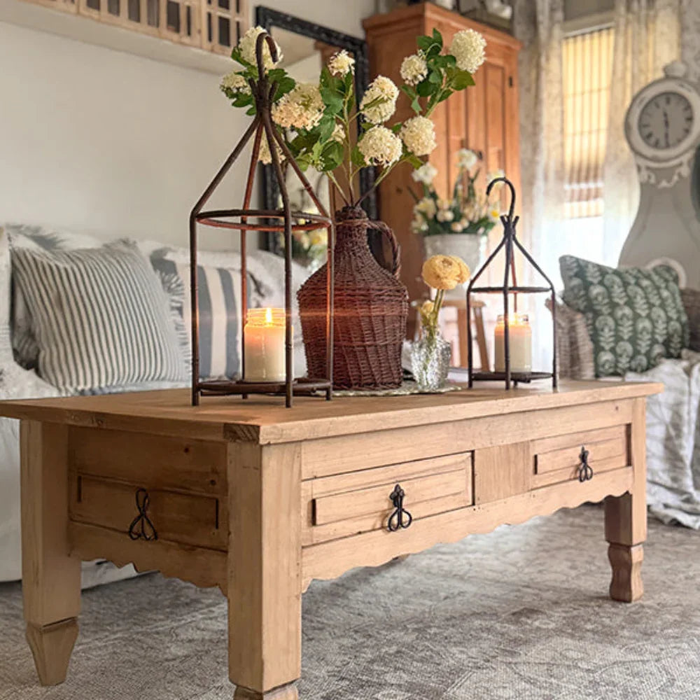 Set of Vintage-inspired Candle Lanterns - House Of Avana