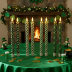 Candles - Flameless Green 10 Inches