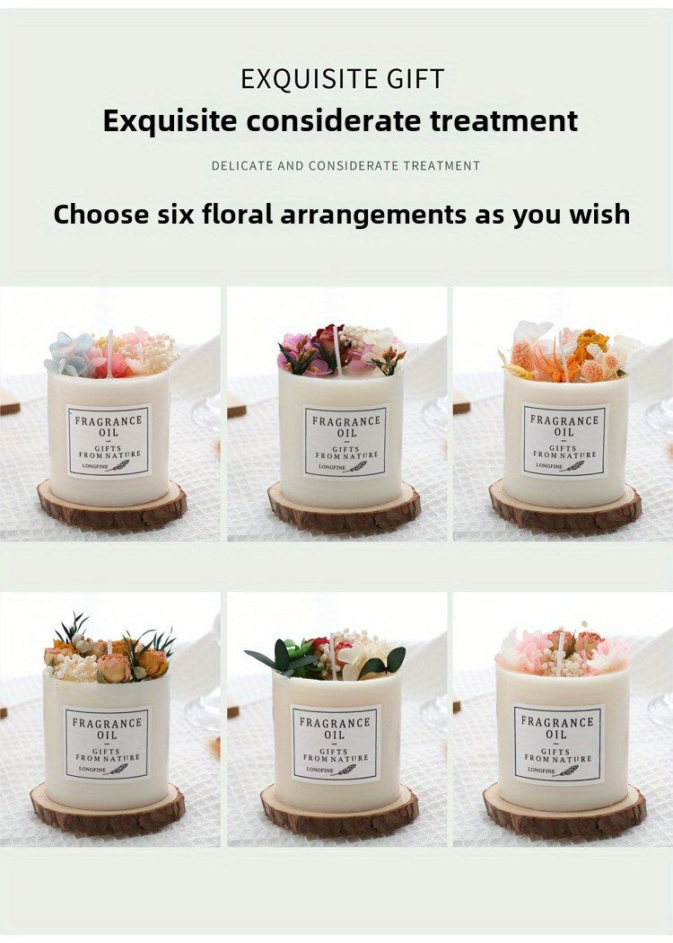 Candles for Home Scented, 8oz Home Fragrance Eternal Flower Scented Candles Gifts Set for Women, Girls, Birthday, Valentine, Anniversary, Wedding Decoration., Best for Christmas House Of Avana