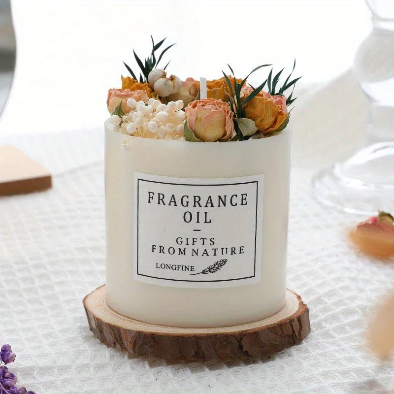 Candles for Home Scented, 8oz Home Fragrance Eternal Flower Scented Candles Gifts Set for Women, Girls,... - House Of Avana