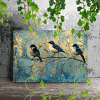 Wooden Framed Canvas Painting Artistic Printing, Corridor Home Living Room Decoration Suspensibility... - House Of Avana