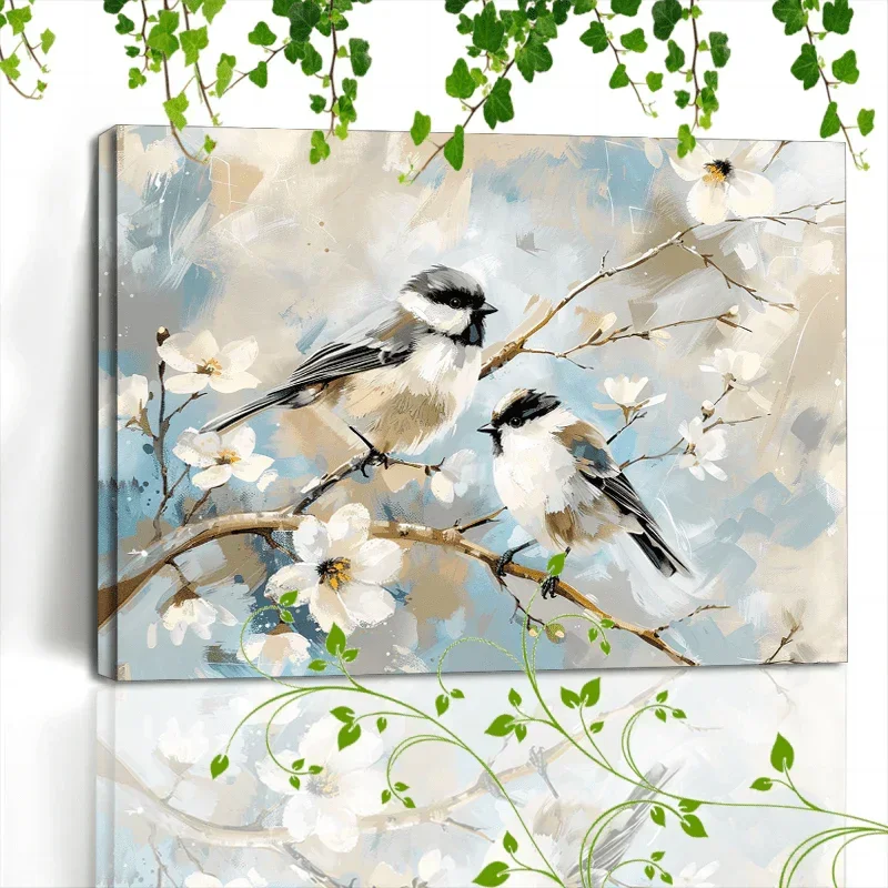 Wooden Framed Canvas Painting Artwork Very Suitable for Office Corridor Home Living Room Decoration... - House Of Avana
