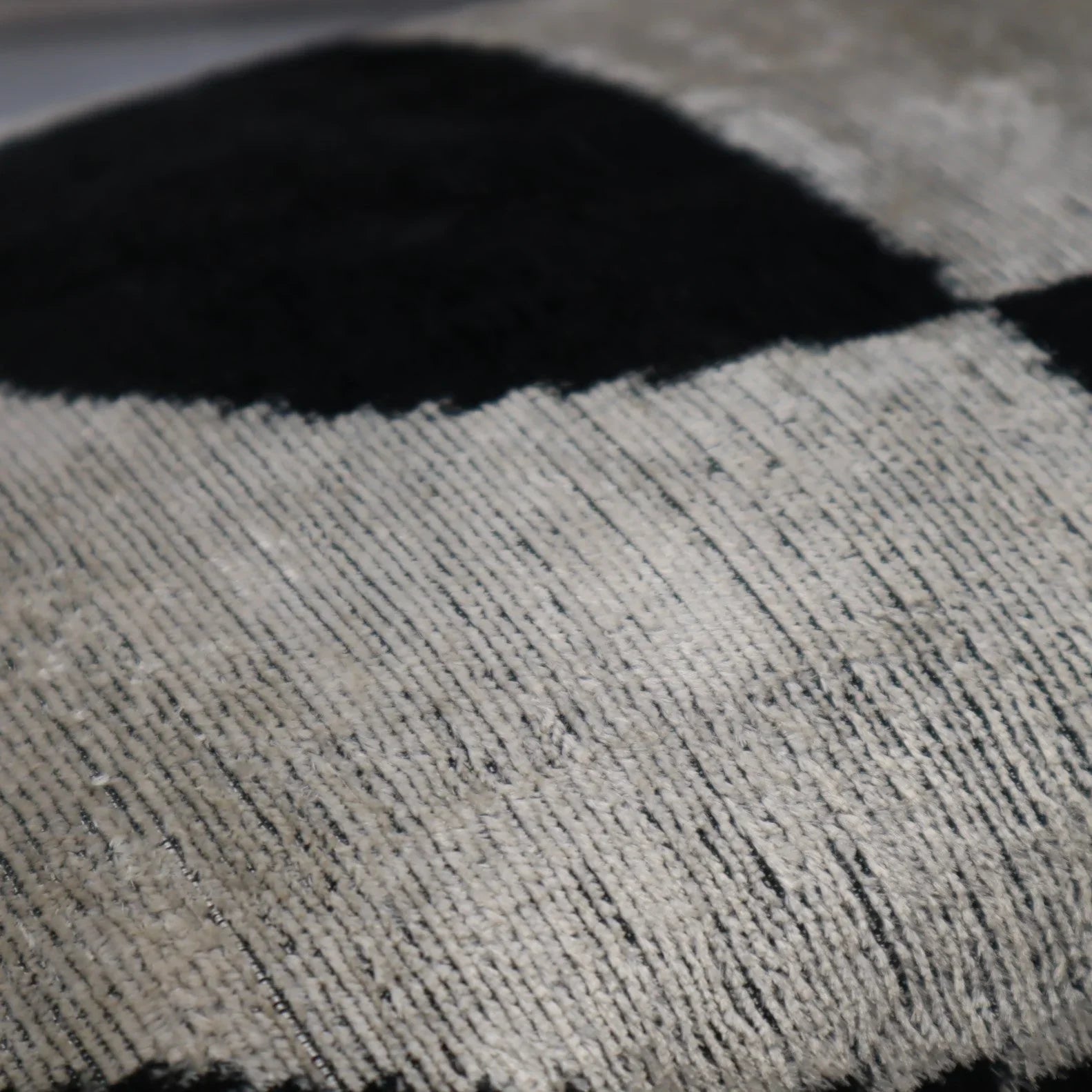 Canvello Abstract Black White  Pillows With Luxury Decorative Cover - 16x16 in Canvello