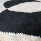 Canvello Abstract Black White  Pillows With Luxury Decorative Cover - 16x16 in Canvello