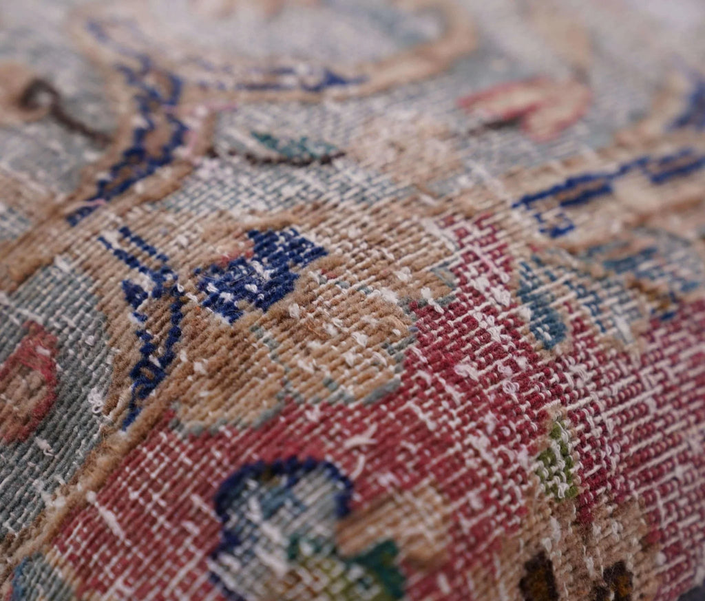 Canvello Antique Rug Light Brown Pillows - 16"x16" Canvello