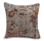 Canvello Antique Rug Light Brown Pillows - 16"x16" Canvello