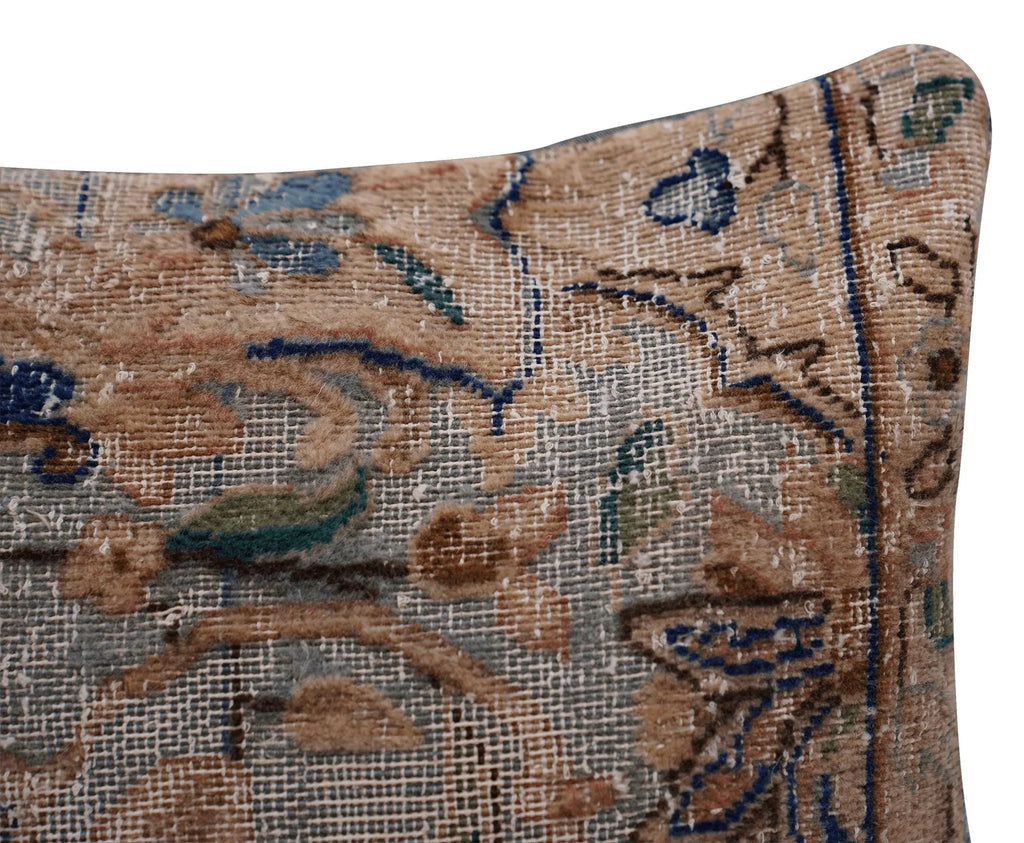 Canvello Antique Rug Light Brown Pillows - 16"x16" Canvello