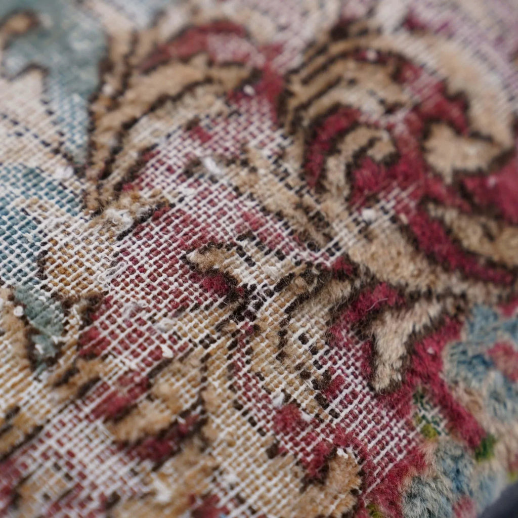 Canvello Antique Rug Organic Wool Pillow - 16"x24" Canvello