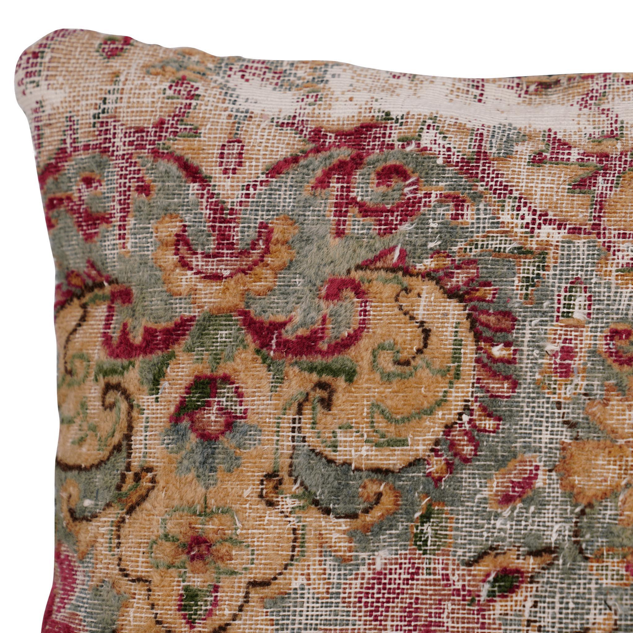 Canvello Antique Rug Sofa Cushion Covers With Zipper - 16"x24" Canvello