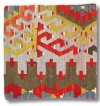 Canvello Canvello Vintage Turkish Hand Knotted Throw Pillow - 16"x16" Canvello