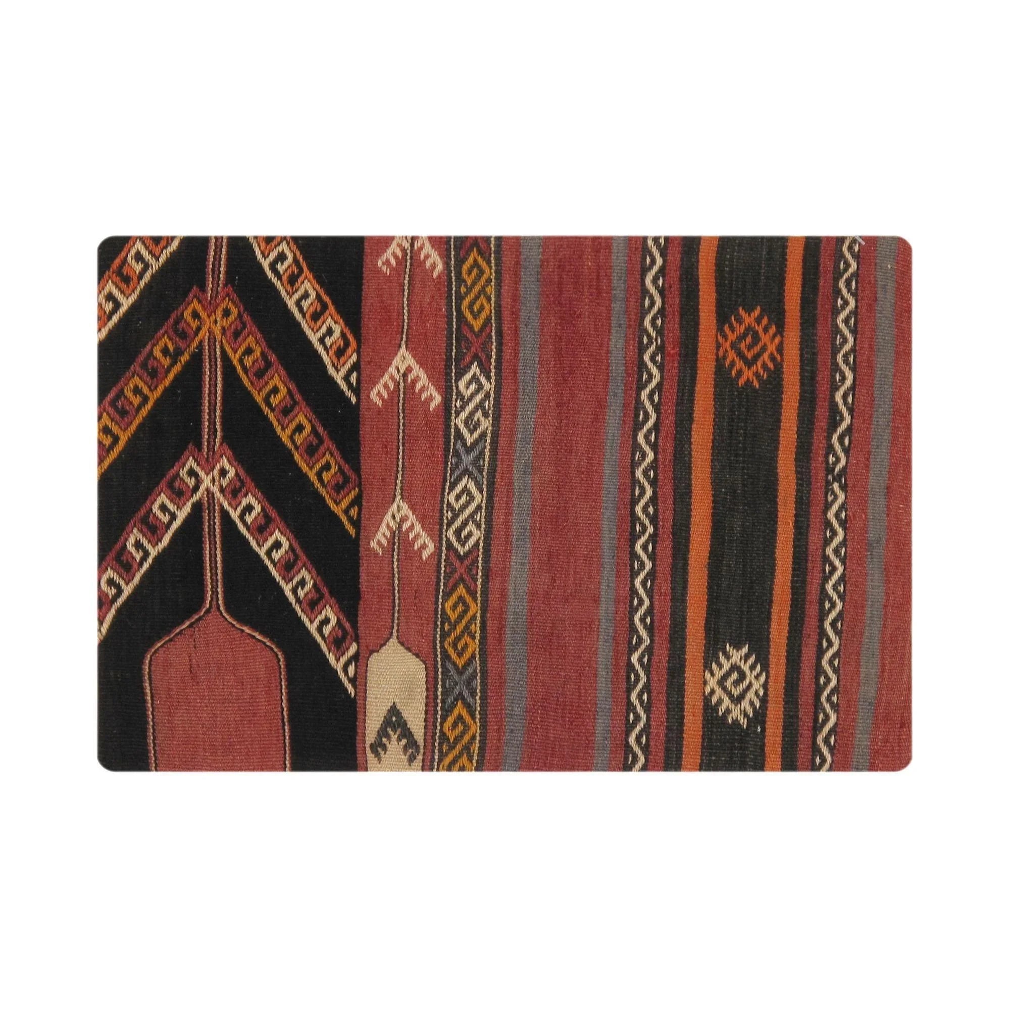 Canvello Canvello Vintage Turkish Kilim Multi Color Accent Pillow Cover - 16" x 24" Canvello