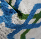 Canvello Contemporary Blue And Green Pillows - 16"X24" Canvello