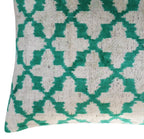 Canvello Decorative Green Throw Pillow Down Filled - 16x24 in Canvello