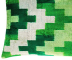 Canvello Decorative Green Throw Pillow Down Filled - 16x24 in Canvello