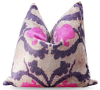 Canvello Earth Tones Pink Pillows with Luxury Decorative Cover - 16x16 in, side view - House Of Avana