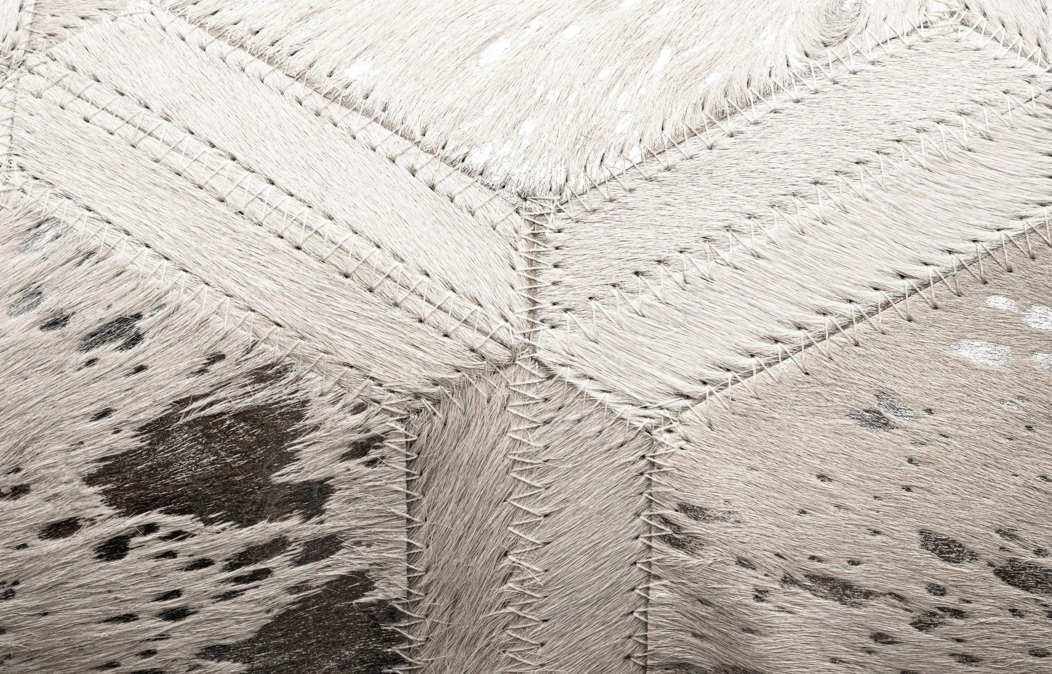 Canvello Genuine Cowhide Leather Decorative Throw Pillows - Handmade Patchwork Boho Accent Pillows For Sofa, Couch, Bed, Chair - Western Southwestern Farmhouse Pillow Covers With Feather Down Insert Included Canvello