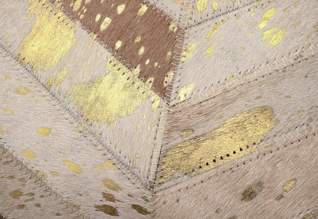 Canvello Genuine Cowhide Leather Decorative Throw Pillows - Handmade Patchwork Boho Accent Pillows For Sofa, Couch, Bed, Chair - Western Southwestern Farmhouse Pillow Covers With Feather Down Insert Included) Canvello