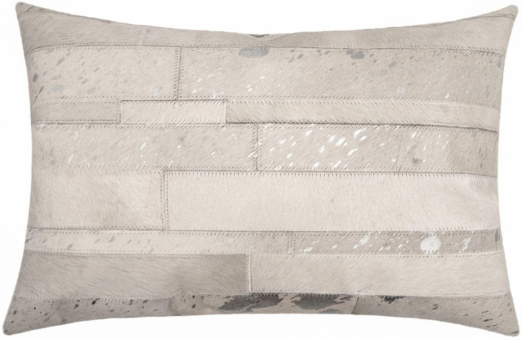 Canvello Genuine Cowhide Leather Decorative Throw Pillows - Handmade Patchwork Boho Accent Pillows For Sofa, Couch, Bed, Chair - Western Southwestern Farmhouse Pillow Covers With Feather Down Insert Included Canvello