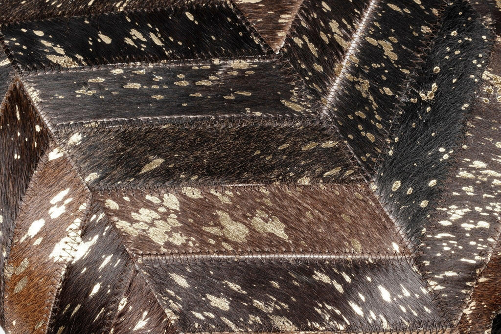 Canvello Genuine Cowhide Leather Decorative Throw Pillows - Handmade Patchwork Boho Accent Pillows For Sofa, Couch, Bed, Chair - Western Southwestern Farmhouse Pillow Covers With Feather Down Insert Included Canvello