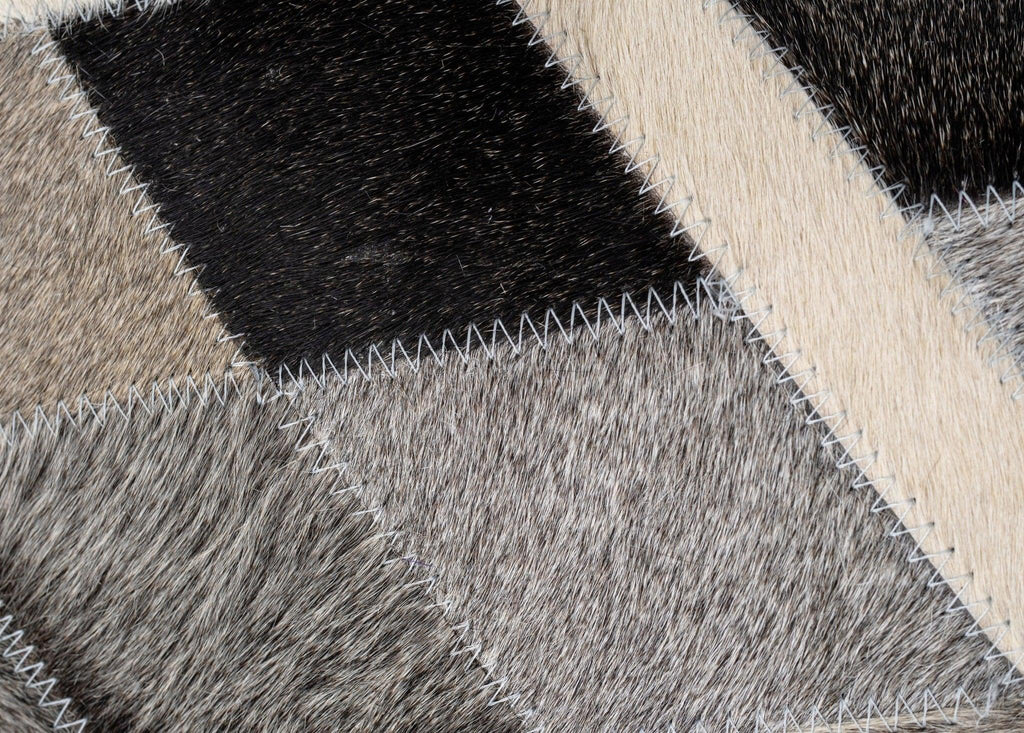 Canvello Genuine Cowhide Leather Decorative Throw Pillows - Handmade Patchwork Boho Accent Pillows For Sofa, Couch, Bed, Chair - Western Southwestern Farmhouse Pillow Covers With Feather Down Insert Included) Canvello