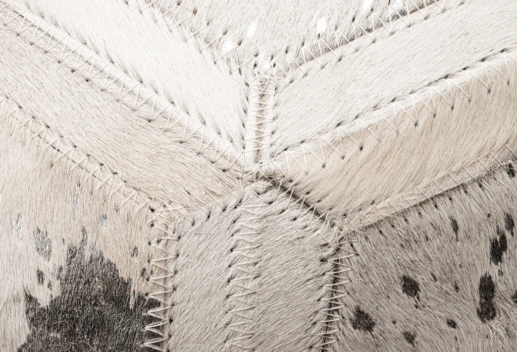 Canvello Genuine Cowhide Leather Decorative Throw Pillows - Handmade Patchwork Boho Accent Pillows For Sofa, Couch, Bed, Chair - Western Southwestern Farmhouse Pillow Covers With Feather Down Insert Included Canvello