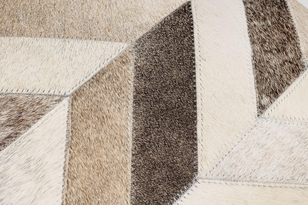 Canvello Genuine Cowhide Leather Decorative Throw Pillows - Handmade Patchwork Boho Accent Pillows For Sofa, Couch, Bed, Chair - Western Southwestern Farmhouse Pillow Covers With Feather Down Insert Included Canvello