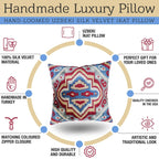 Canvello Geometric Multi Color Throw Pillows - 20x20 Canvello