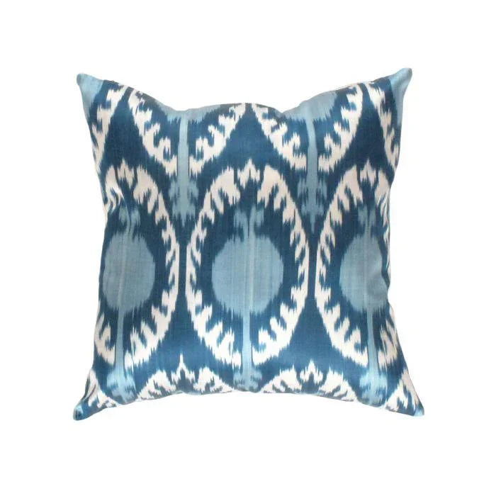Canvello Handmade Decorative Ikat Pillow - 20" X 20" Canvello