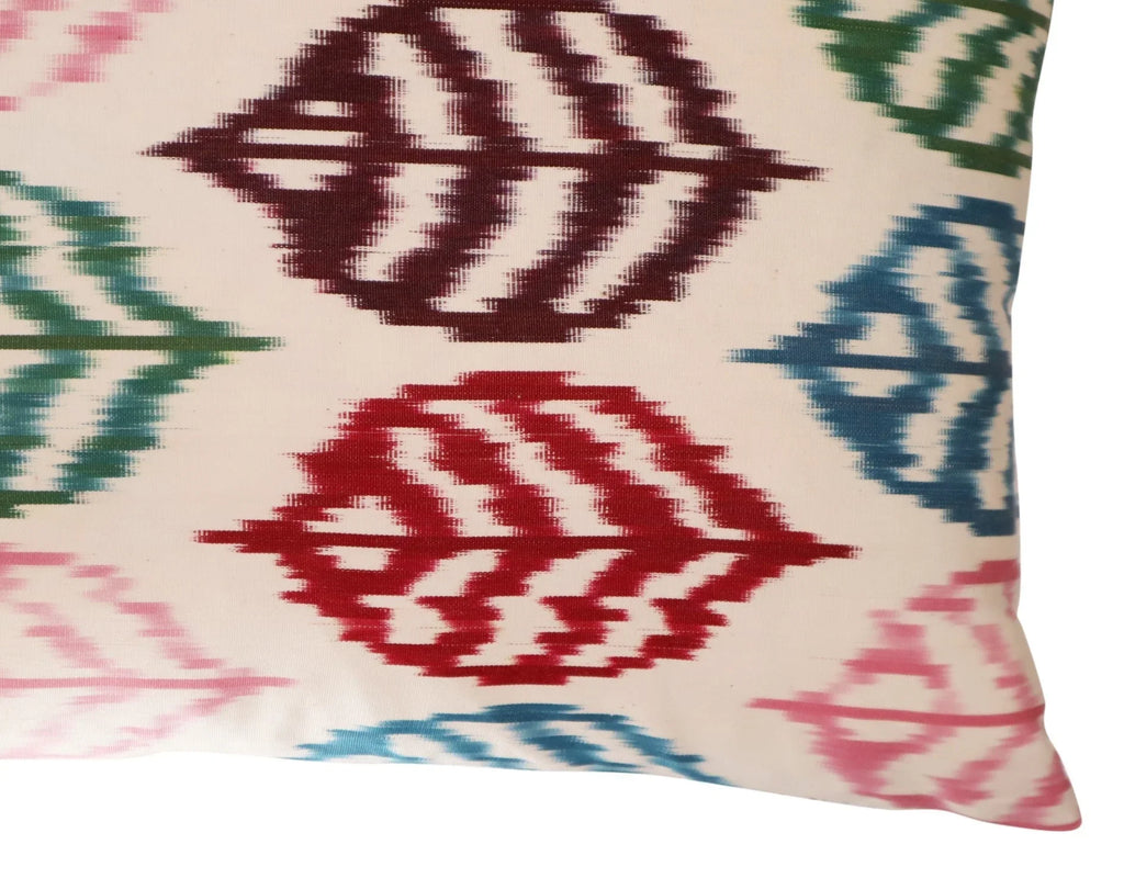 Canvello Handmade Decorative Silk Pillow with Down Insert - 16" X 24" Canvello