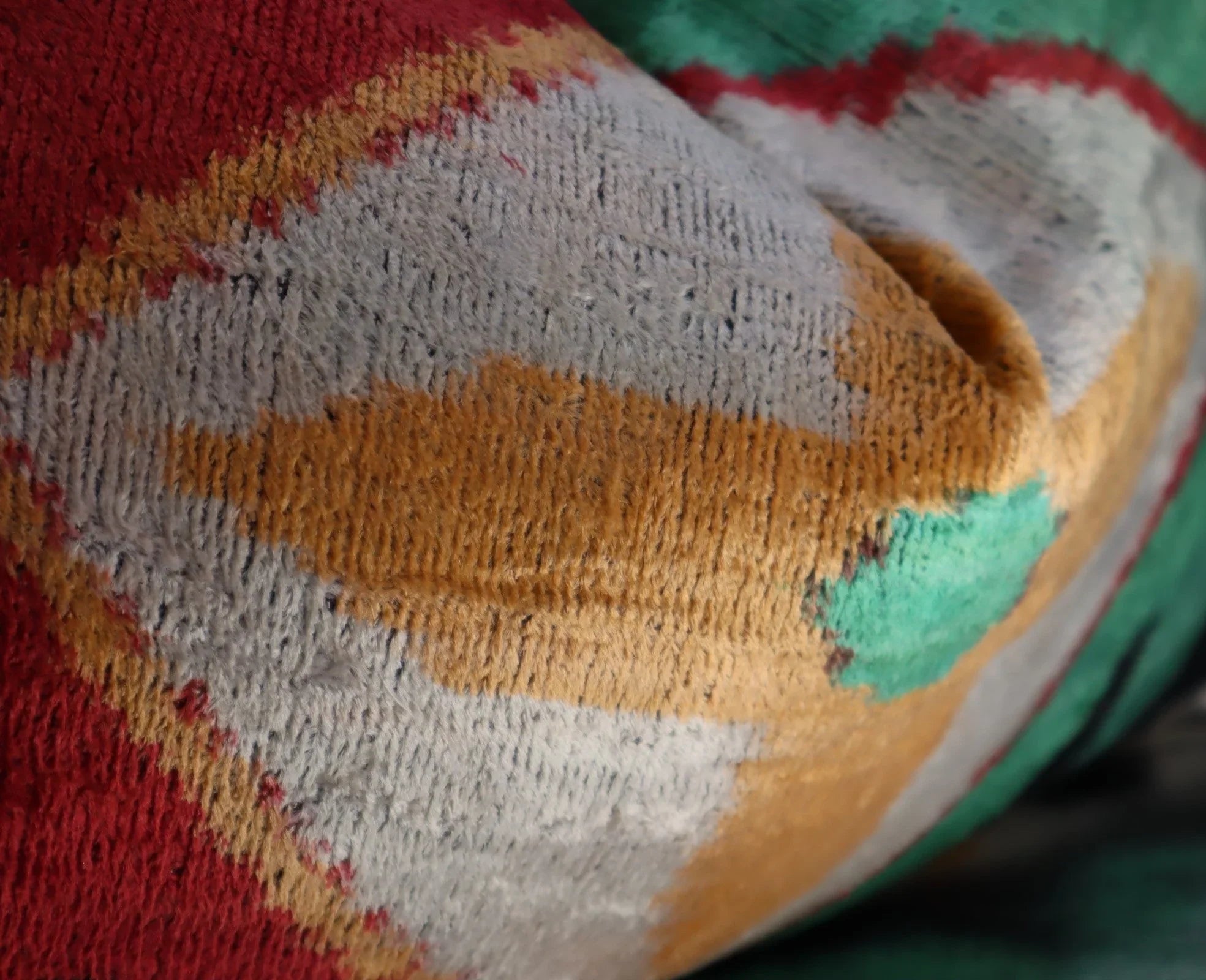 Canvello Handmade Decorative Throw Pillow with Down Filled Cushion Insert Canvello