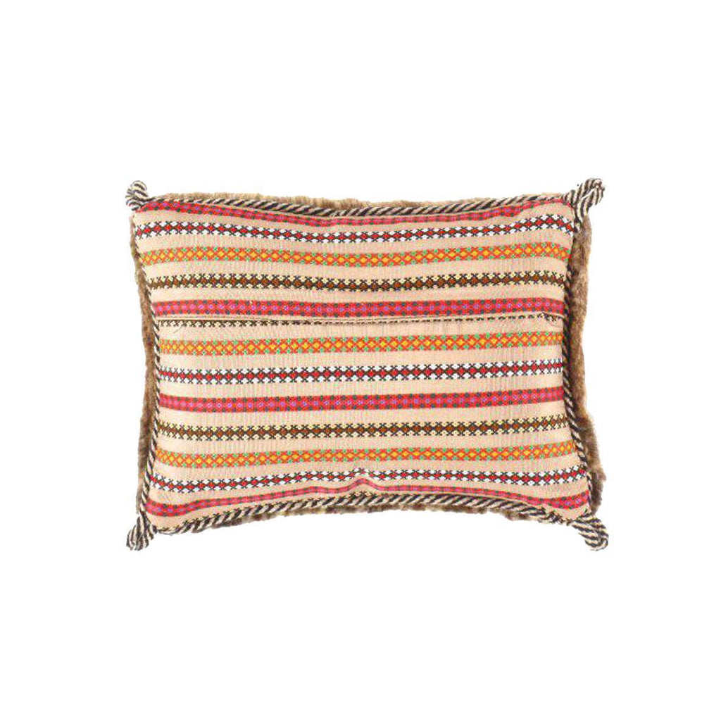 Canvello Handmade Gabbeh Lori Pillow - 12" X 12" Canvello