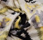 Canvello Handmade Gray Ivory Gold Velvet Throw Pillows - 20x20 Canvello