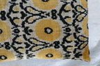 Canvello Handmade Gray Ivory Yellow Velvet Throw Pillows - 20x20, product packaging - House Of Avana