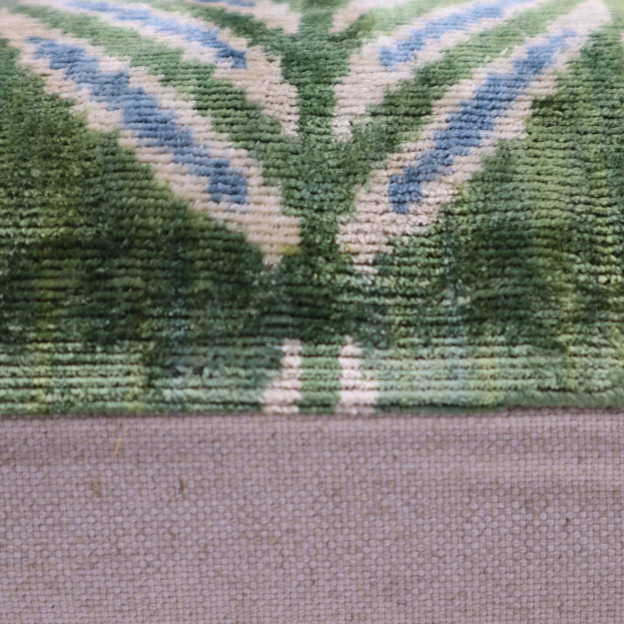 Canvello Handmade Green Velvet Throw Pillows - 20x20 Canvello