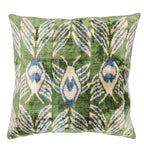 Canvello Handmade Green Velvet Throw Pillows - 20x20 Canvello