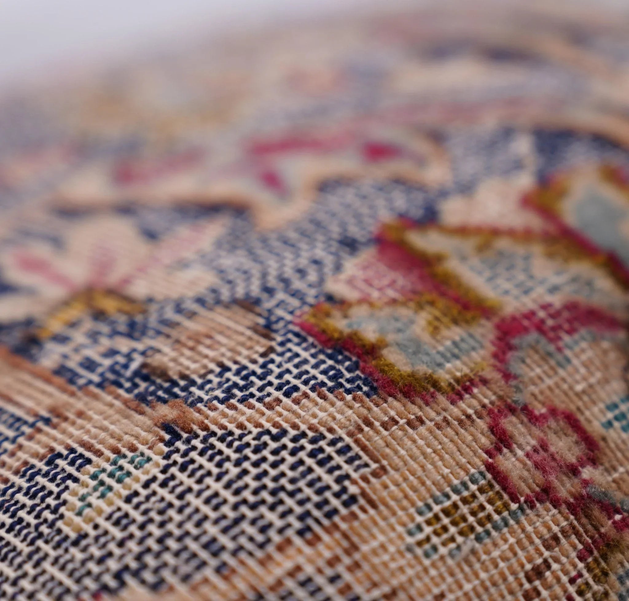 Canvello Handmade Kerman Silkroad Rug Pillows - 18"x18" Canvello