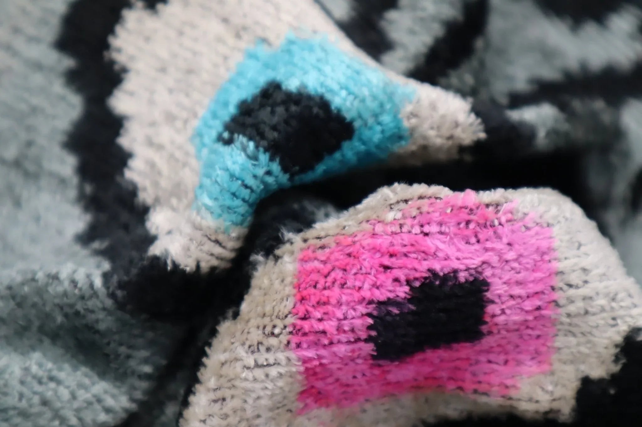 Canvello Handmade Luxury Handmade Velvet Silk Evil Eye Throw Pillow With Down Insert Canvello