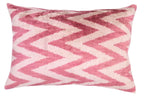 Canvello Handmade Luxury Pinkish Velvet Throw Pillow - 16x24 Canvello