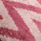 Canvello Handmade Luxury Pinkish Velvet Throw Pillow - 16x24 Canvello