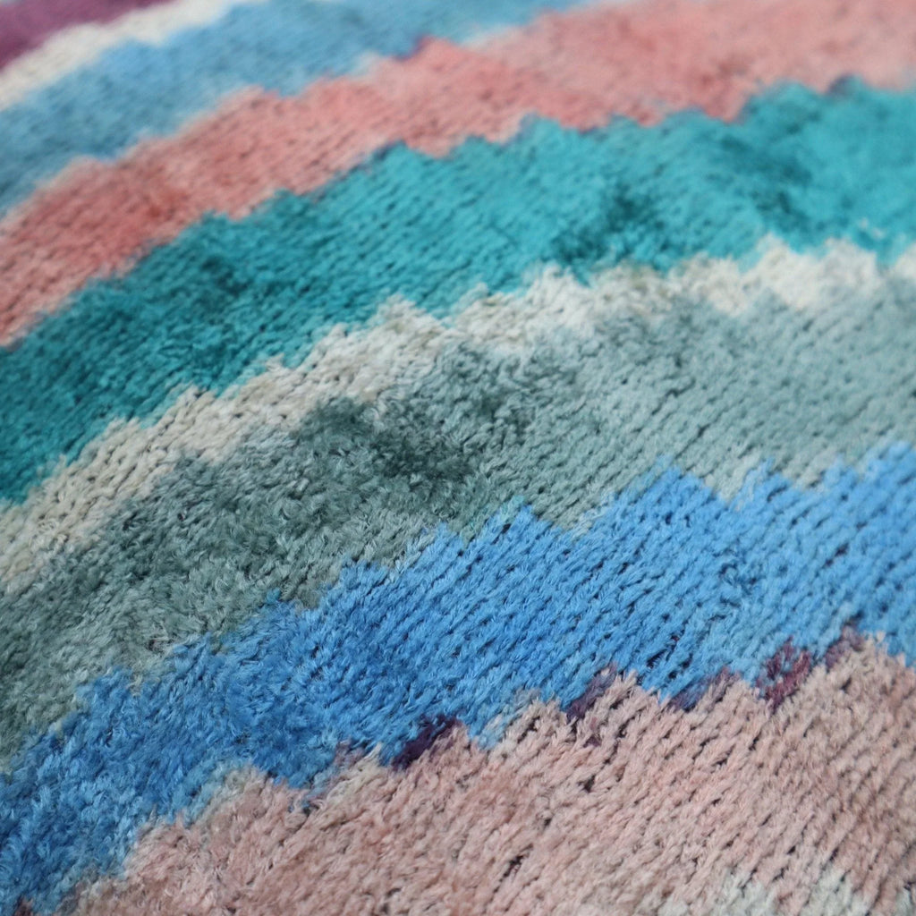 Canvello Handmade Luxury Rainbow Pillow with Down Insert Canvello