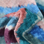 Canvello Handmade Multi Color Rainbow Pillow - 16x24 Canvello