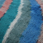 Canvello Handmade Multi Color Rainbow Pillow - 16x24 Canvello