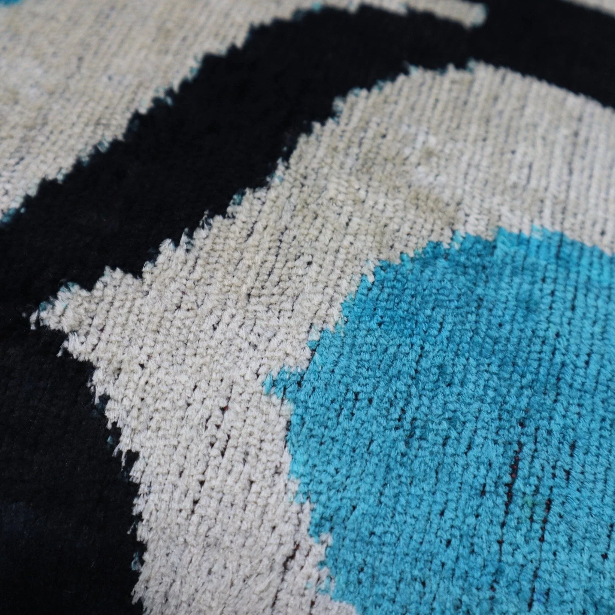 Canvello Handmade Sky Blue Pillows For Couch - 16x16 inch Canvello