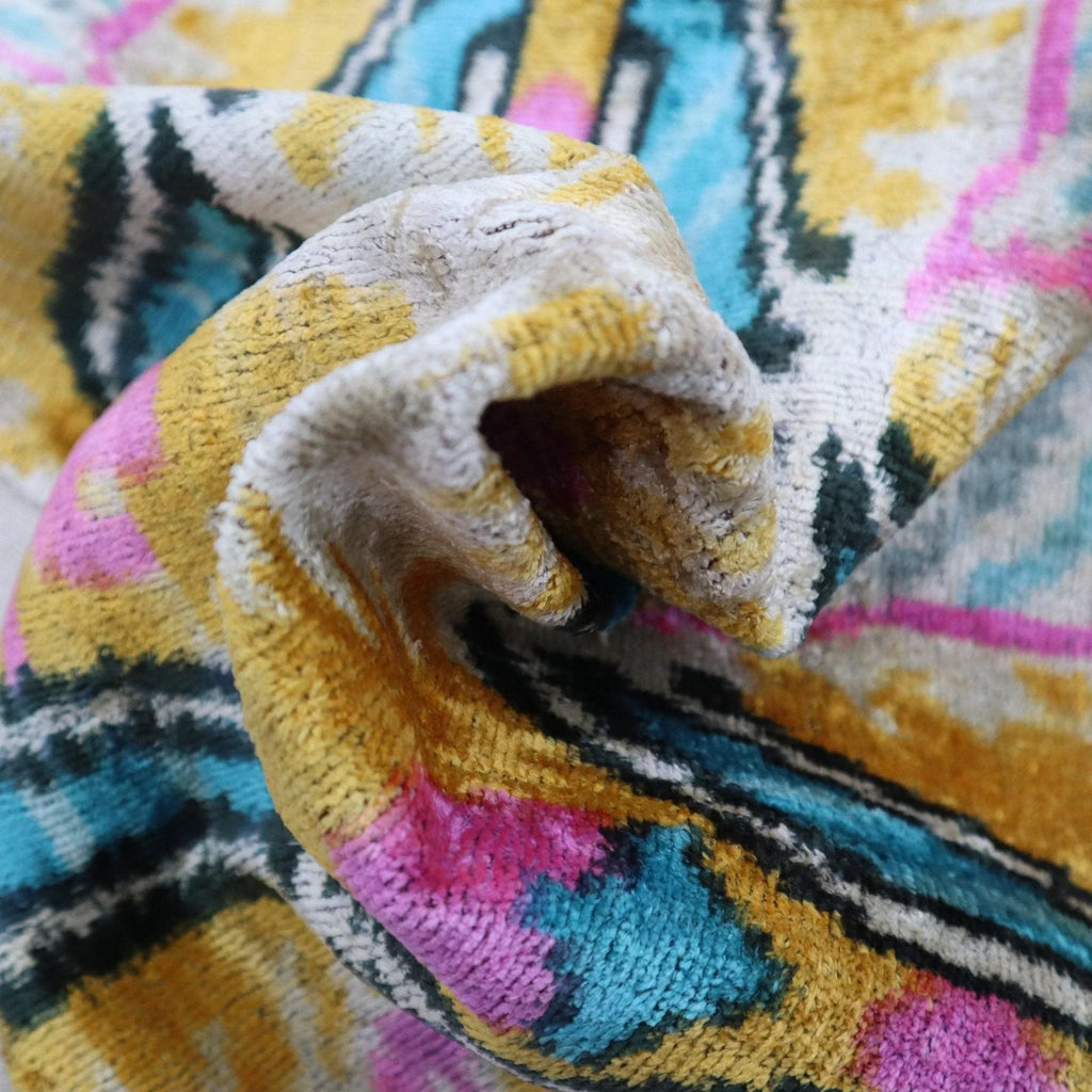 Canvello Handmade Soft Velvet Silk Cushion with Down Insert - 16x24 Canvello