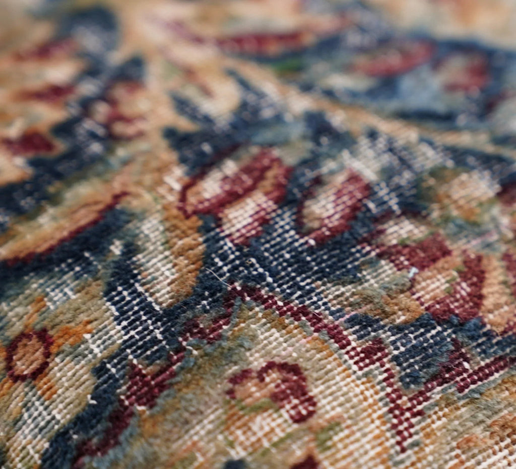 Canvello Kerman Rug Silkroad Throw Pillows - 18"x18" Canvello