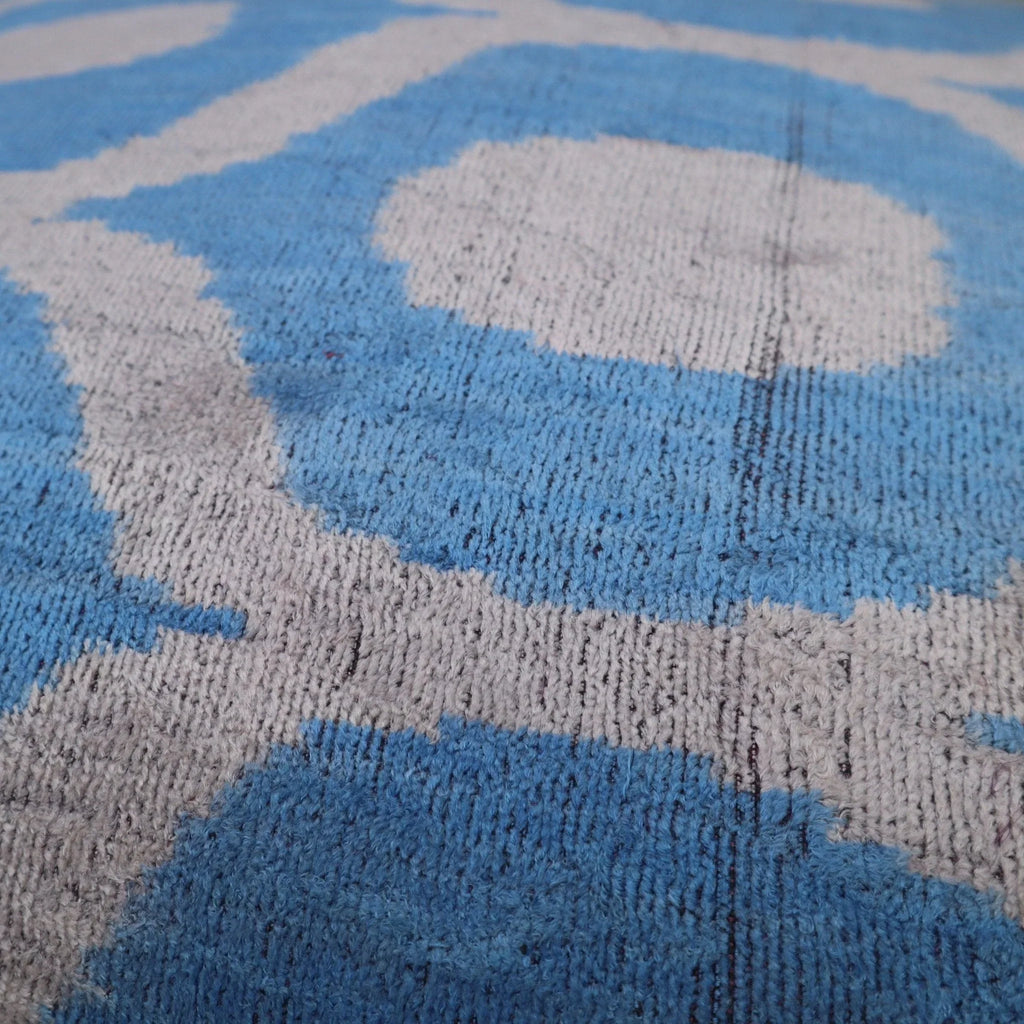 Canvello Luxurious Blue Velvet Throw Pillows - 20x20 Canvello