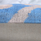 Canvello Luxurious Blue Velvet Throw Pillows - 20x20 Canvello